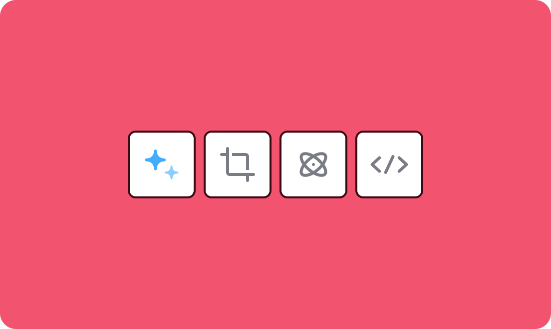 한컴 API 및 SDK 아이콘들이 나열된 도구 이미지